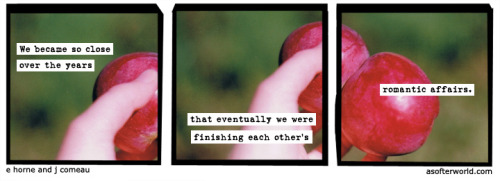 softerworld:  A Softer World: 736 (Sometimes mid-coitus!) 