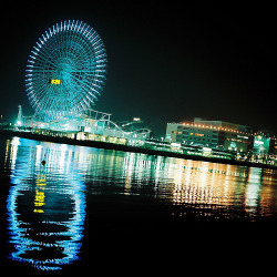 fuckyeahjapanandkorea: Yokohama Wheel (by