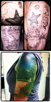 Fuckyeahtattoos:  I Posted My First Few Sessions Of My Cover Up Here A While Ago.