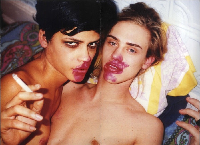 joaokerr:  omahyra &amp; boyd photographed by ellen von unwerth 