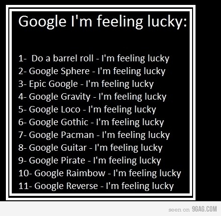 9gag:  Google “secrets”  m