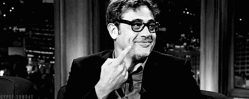  Craig: Do you have trouble seeing? Jeff: I do.Craig: Try taking your glasses off.