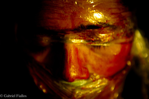 godessofhell:  Bloody face 