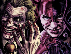 Joker & Harley from the graphic novel: