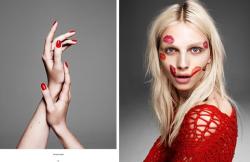 gatetofashion:  Andrej Pejic in ‘Kisses