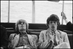 Brianjones And Mick Jagger