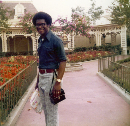 Herman Cain at Disneyworld in 1971.