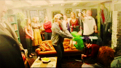 whywontyoutalkaboutit:  Rupert celebrating his birthday on set 