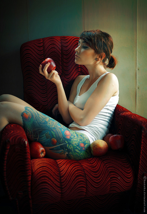 Porn photo charliebowater:  Forbidden Fruit by Basistka.