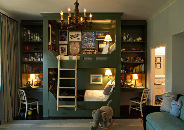 micasaessucasa:  Built In Bunk Bed by Kristen Panitch Interiors 