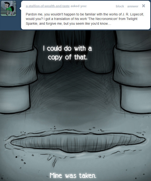 askipsywitchpony:  Ph’nglui mglw’nafh Cthulhu R’lyeh wgah’nagl fhtagn.  Goddamn,