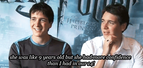  James Phelps about their first meeting with Emma Watson 