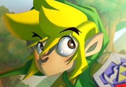 justinrampage:  Link takes on a new look