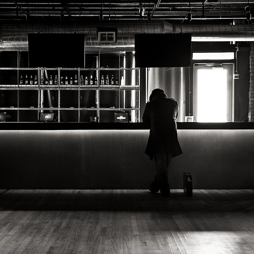 black-and-white:  decompress (by .brianday) 