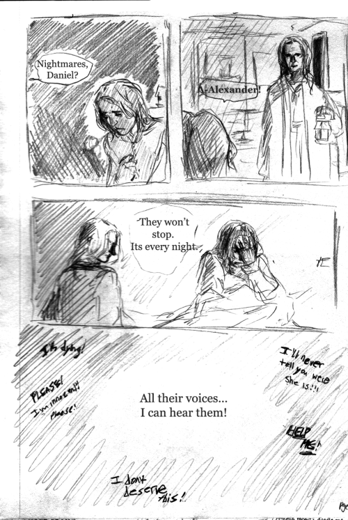 luckyblackcatxiii:thecrashsite:Pages 1-10 of the Amnesia the Dark Descent sketch comic I drew last y