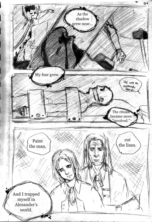 luckyblackcatxiii:thecrashsite:Pages 1-10 of the Amnesia the Dark Descent sketch comic I drew last y