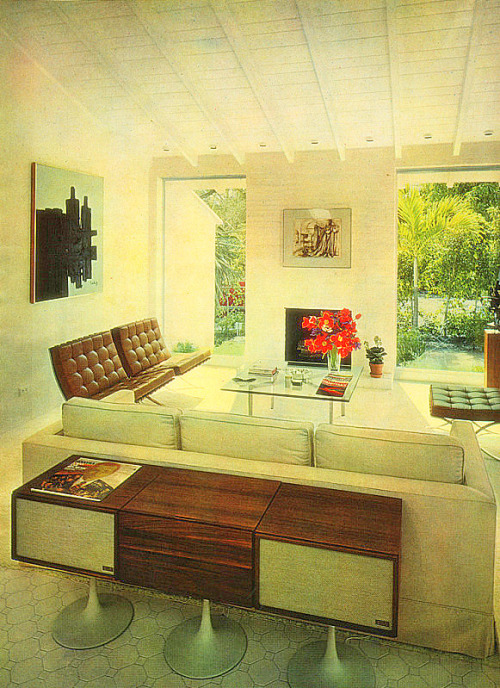 lonesomelacowboy:  House and Garden, August 1966