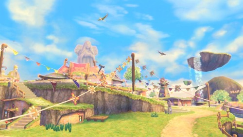 The World of Skyward Sword(tumblr limited the photo count so the I had to cut the volcano area)