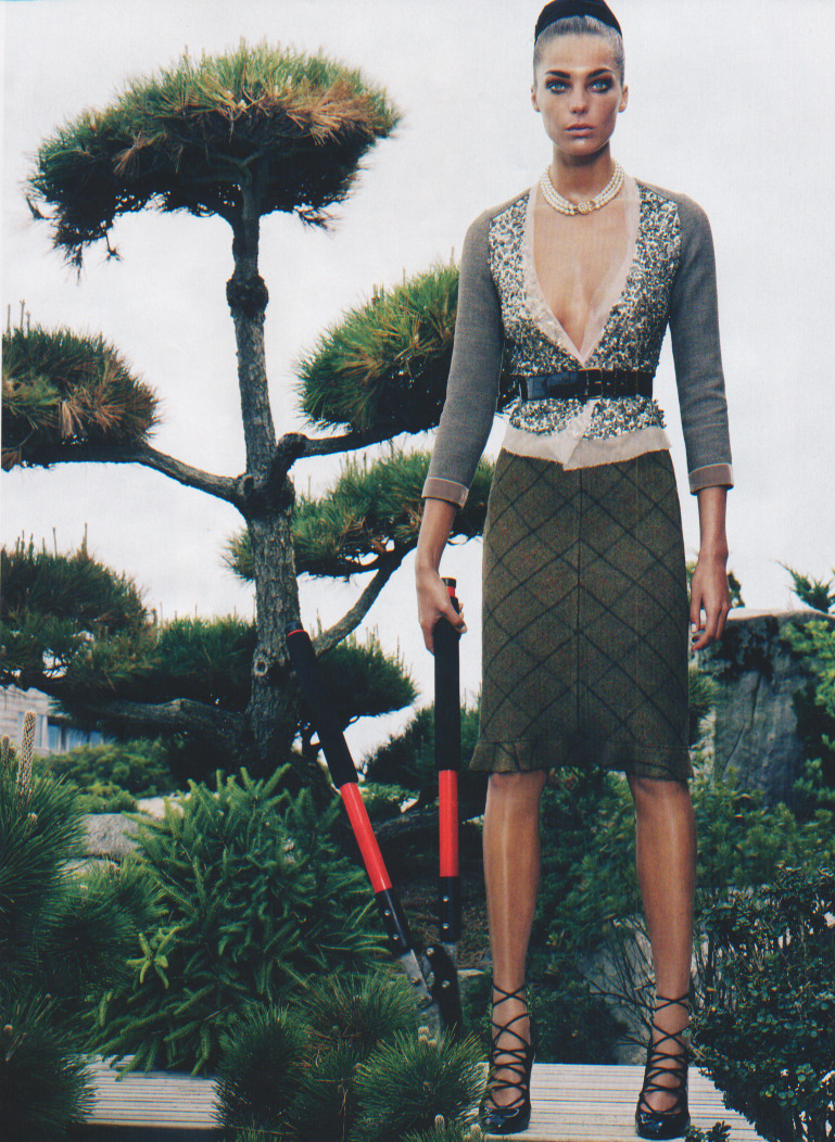niteostyle:  “Day Dreams” US Vogue September 2004 with Daria Werbowy, Natalia
