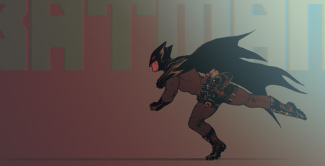 Batman is Running by Connor Willumsen | XombieDIRGE