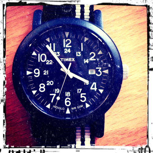 Timex Camper…now on my wrist.