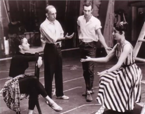 &ldquo;West Side Story&rdquo; in rehearsals, 1956/57