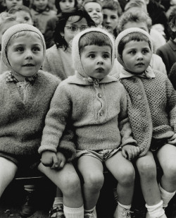 Children at a puppet Theatre watching St.