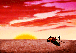 naevia:  Courage the Cowardly Dog → Sky &amp; scenery porn 
