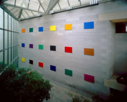 Cavetocanvas:  Color Panels For A Large Wall - Ellsworth Kelly, 1978. Located In