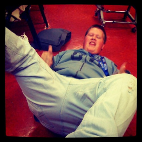 His interpretation of “someone”  (Taken with instagram)