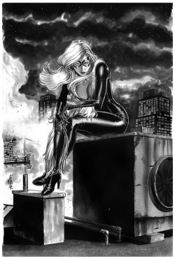 xombiedirge:  Black Cat by Jackson Herbert