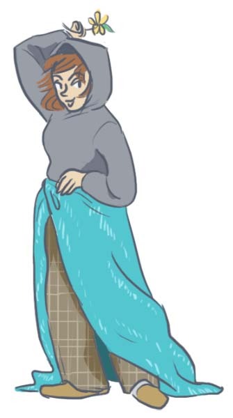 oooohgirl:  Girl, it is COLD outside, you aint got to wear layers, just wrap that