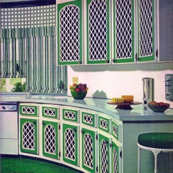 dtxmcclain:  A 1972 kitchen design, complete
