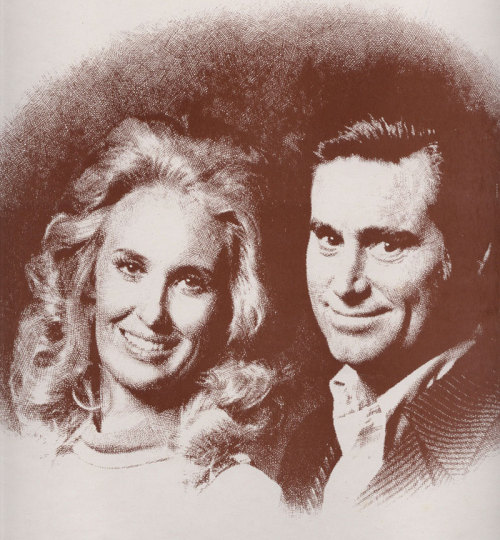 The cross-hatch artwork featured on the album Let’s Build A World Together, released in February, 1973. It was the fourth album of duets by George Jones and Tammy Wynette. The cover art had previously been used on their last album, We Love To Sing...