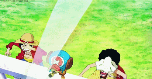 theshittyrestaurant:  Sanji flew out into the water!  