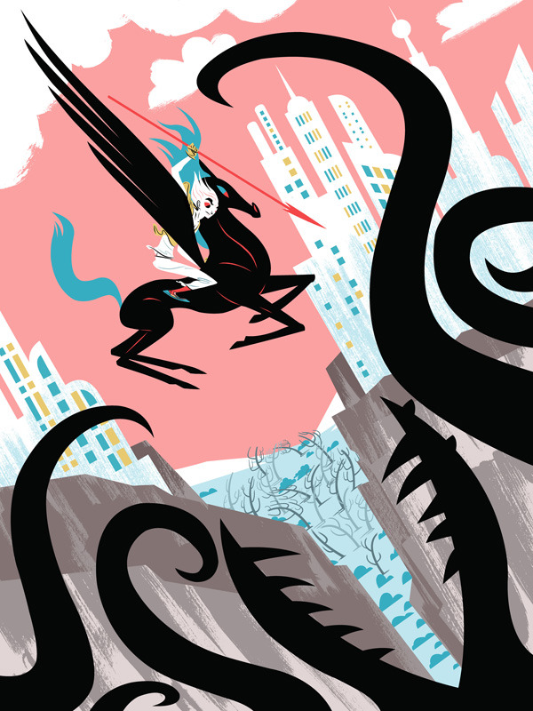 foolproofstuff:  theimages:  Collapsible Mythology, Daniel Krall  Very cute! I love