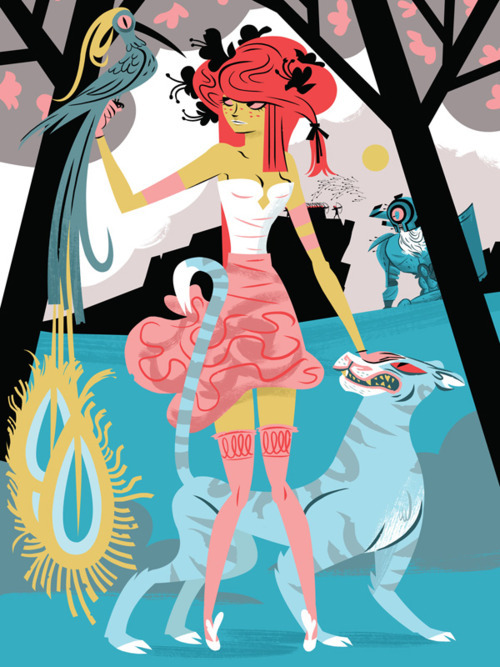 foolproofstuff:  theimages:  Collapsible Mythology, Daniel Krall  Very cute! I love