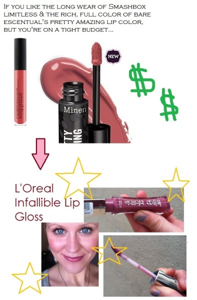 I love finding a lip gloss that feels good and wears long. Too often, I find that stains make my lips look like prunes and glosses wear off all too quick.
For a lip gloss that looks gorgeous and stays on, try Smashbox Limitless Lip Gloss. I’ve...
