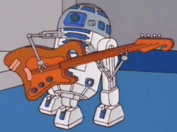 R2D2 playing a guitar. Your argument is invalid.