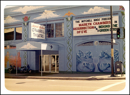 Mitchell Brothers O'Farrell Theatre, San Francisco, circa 1973
