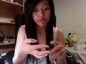 What girls do in the morning before school