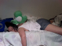 What girls do in the morning before school