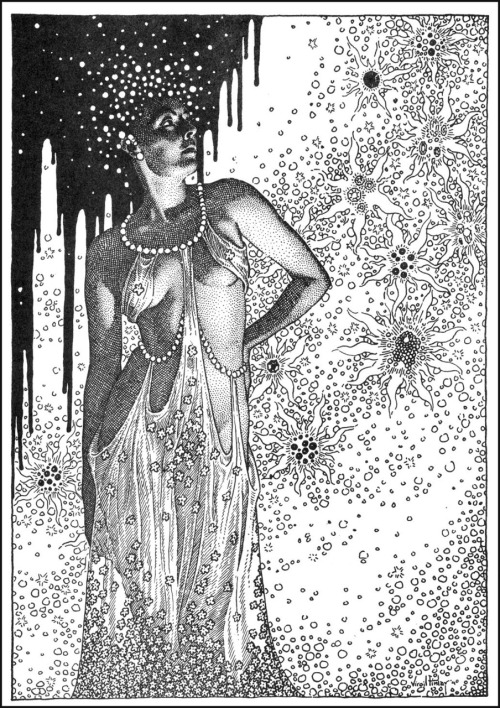 Porn photo klg19:  Illustration by Virgil Finlay, 1942;