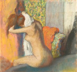 Edgar Degas, After the Bath, Woman Drying