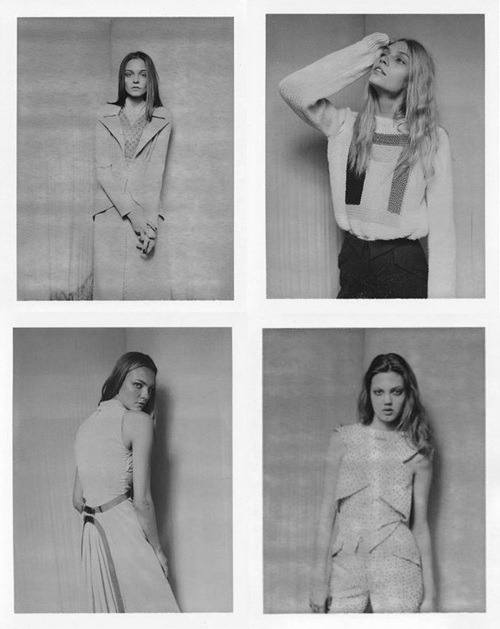 francescoartibanidiary:  STYLERodarte FW 2011 Nimue Smit,Aline Weber,Caroline Trentini,Lindsey