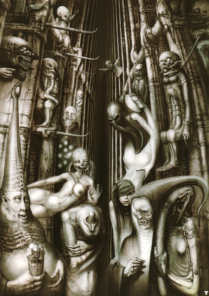 devotionsvisage:  H. R. Giger - A crowley  