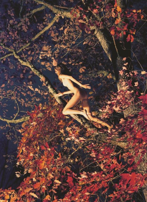 Marieke (Fall Foliage) photo by Ryan McGinley, 2011 via: Fashion Gone Rogue