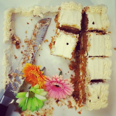 2 year anniversary cake @westside. Thanks so much guys! (Taken with Instagram at Westside Studio)