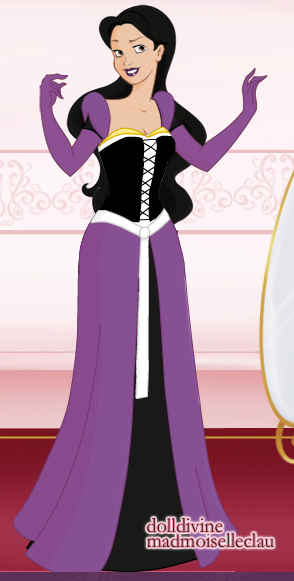 Disney Princess Helena Bertinelli as made with the Disney Princess Maker. 