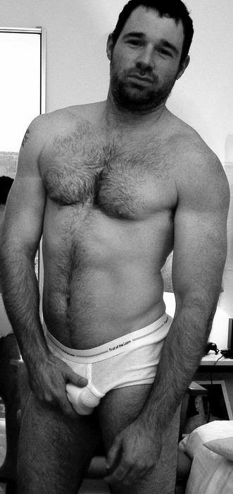 bigbroth4u:  This hairy main in tighty whities really turns me on.  Think YOU can turn me on? Show me! Find @bigbroth4u on Twitter for even more sexy shenanigans. Like this blog? Please rate it at BestMaleBlogs!   